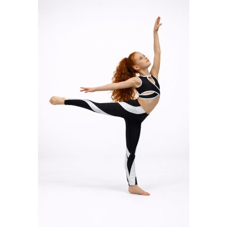 Strój Taneczny GYM BLACK